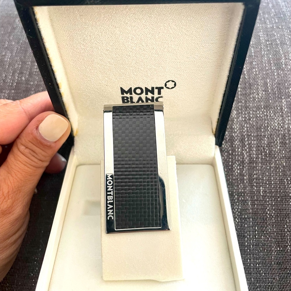 Montblanc money clip for men